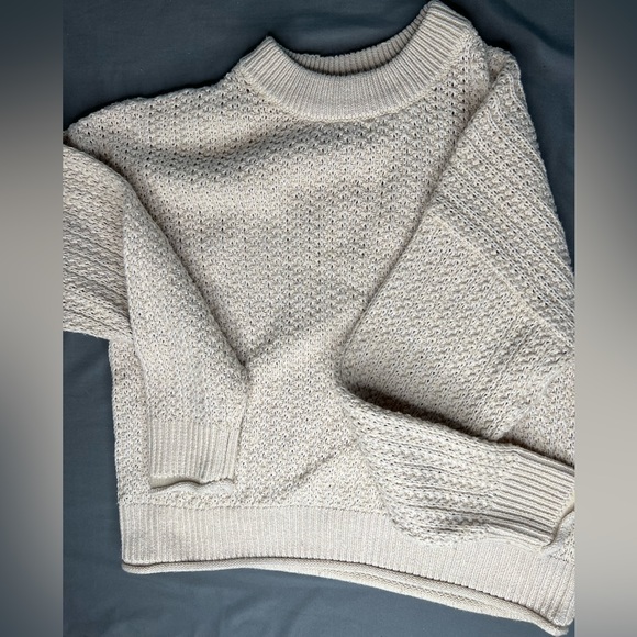 Cream Knit Sweater - Picture 2 of 3